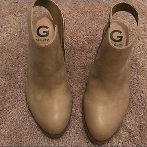 Guess Tan Ankle Booties